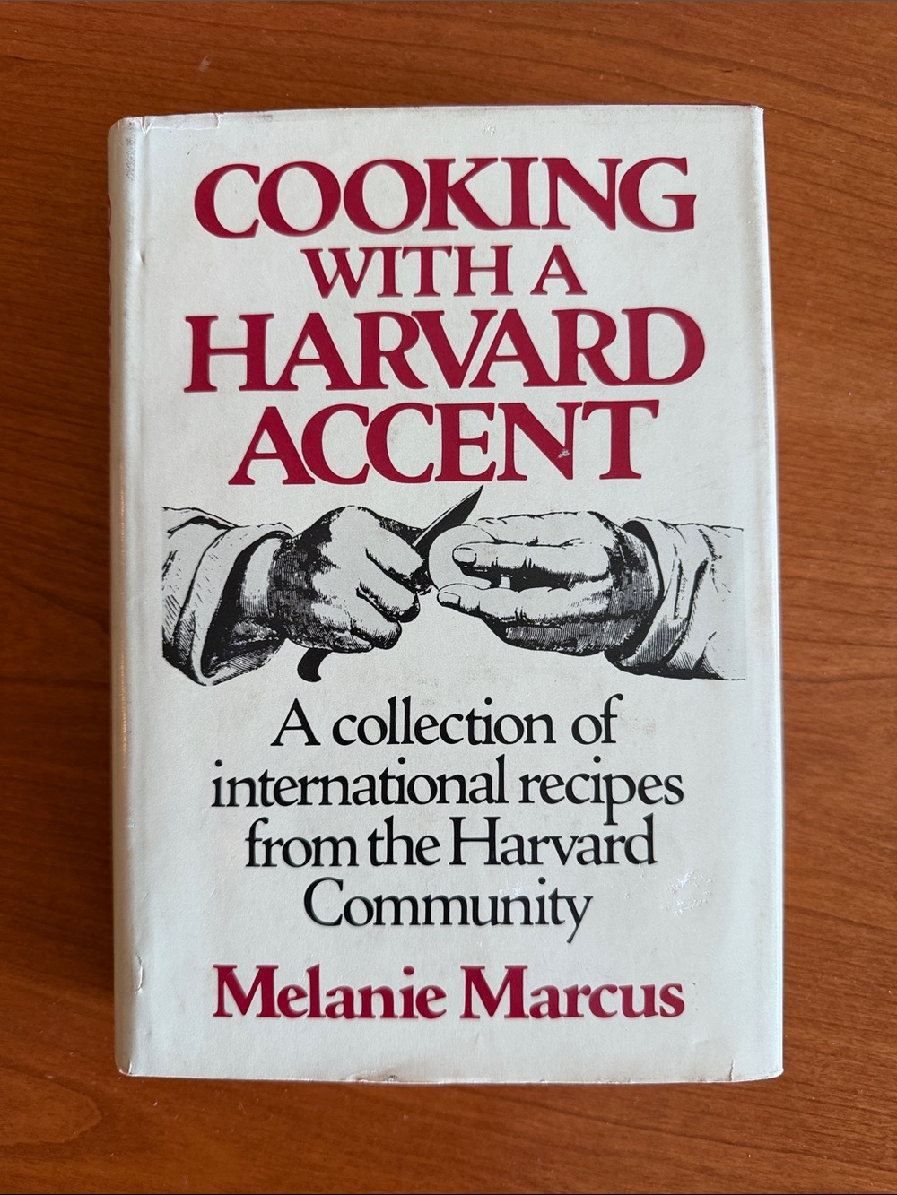 COOKING with a HARVARD ACCENT cookbook